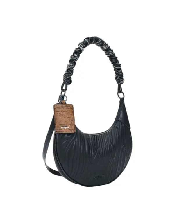 Desigual - Γυναικεία Τσάντα Ώμου Helium Calgary 26SAXPBC-2000 Μαύρο 3