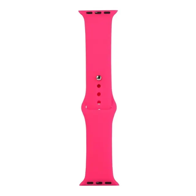 Rubber Λουράκι για Apple Watch 38/40/41/42(series 10/11/12)mm Firefly Rose OEM