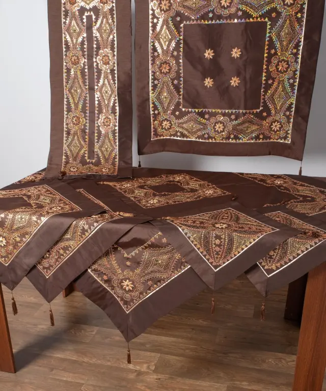 Μαξιλαροθήκη (40cm x 40cm) 703 ΧΝ-30 Καφέ - -