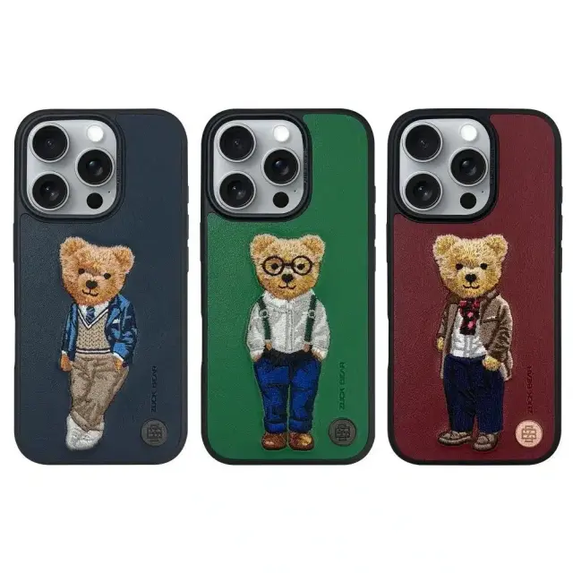 ZUCK BEAR case PARIS GENTLEMAN for IPHONE 16 Pro bow tie 2