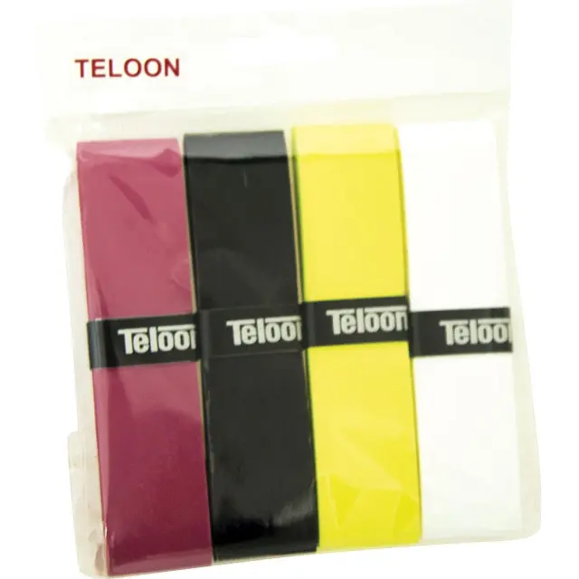 Teloon Tennis Racket 4 Pack Grip Πολύχρωμο 45727 (Eldico Sport) - One Size 3