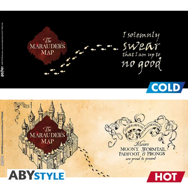 Κούπα HARRY POTTER - Mug Heat Change - 460 ml - Marauder (ABYMUGA496) 3
