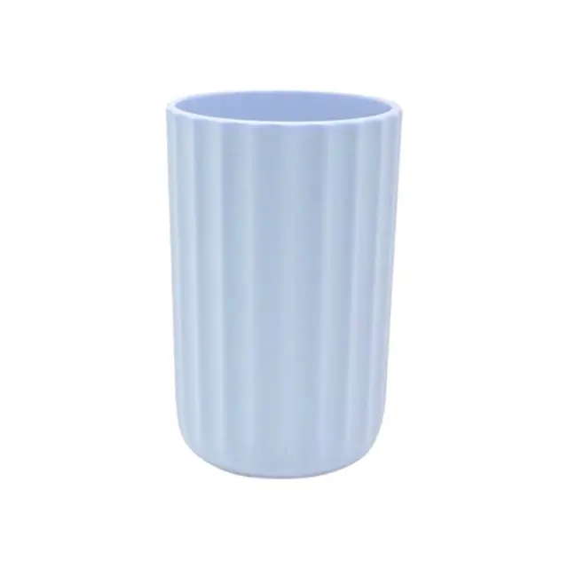 Θήκες οδοντόβουρτσας πλαστικές σε σετ 5Χ - Light Blue - 21669