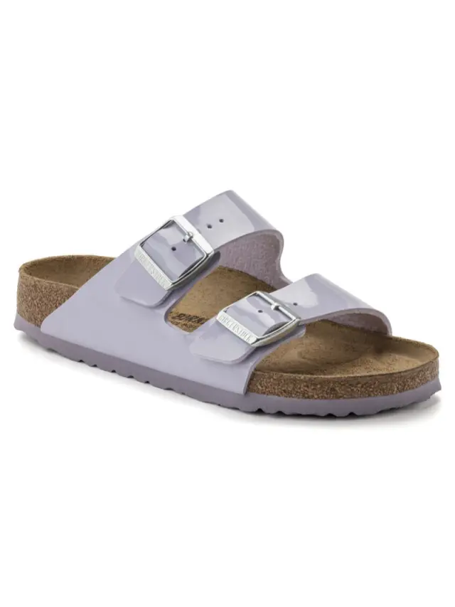Birkenstock Πέδιλα Γυναικείο Birko-Flor Patent(Ανθεκτικό Υλικό Της Birkenstock-Επιτρέπει Την Επαφή Με Το Νερό) Μωβ BIR/ARIZONA PATENT 1021406 PURPLE 2