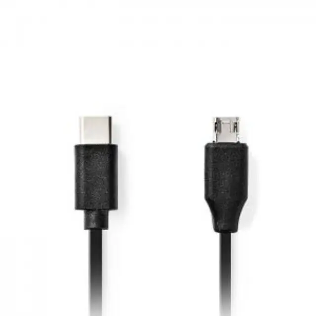 Καλώδιο USB High-Speed Type-C αρσ. - micro B USB αρσ., 1.00m. 2