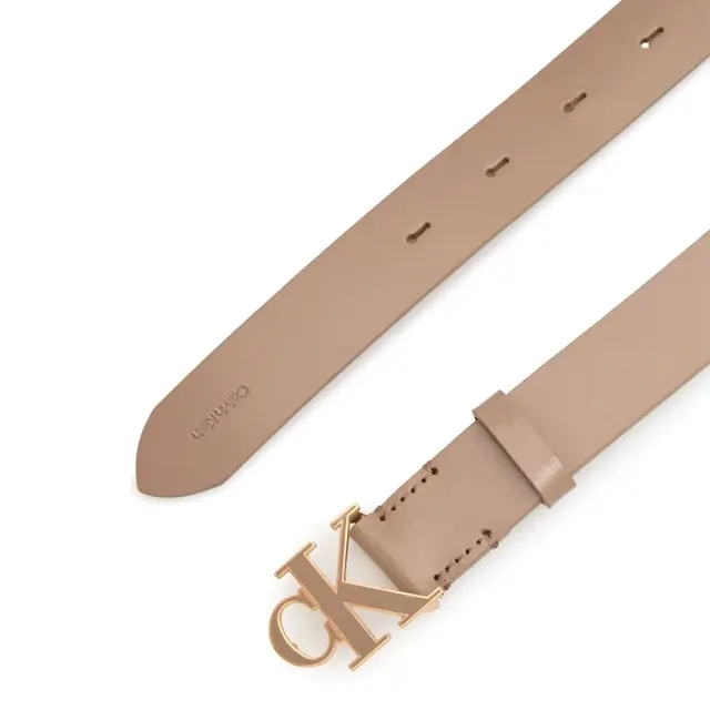 Γυναικεία Δερμάτινη Ζώνη Calvin Klein 3cm LV04F7073G-YYO Τάουπε Πούρο - 100 2