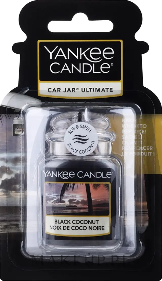 Ultimate BLACK COCONUT YANKEE Car Air Freshener