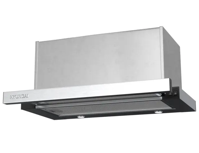 Απορροφητήρας Hyundai HHD24-TL9061X/T με πλάτος 60cm και απορροφητική ισχύ 650 m³/h - Inox HHD24-TL9061X/T 2