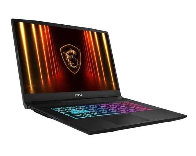 MSI Laptop Katana 17 HX B14WEK 17.3'' IPS 2560x1440 240Hz/i7-14650HX/16GB/1TB SSD NVMe PCIe 4.0/NVidia GeForce RTX 5050 8GB/Win 11 Home/2Y/Black 2