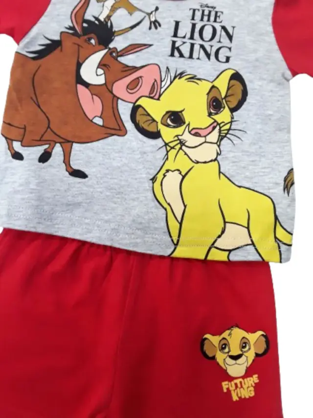 Μπλουζάκι με Σορτσάκι The Lion King Buba Green 80102290002 - 12 M (80cm) 2