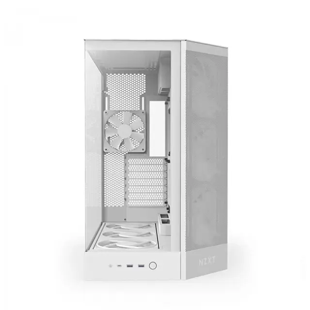 NZXT PC Case H9 Flow RGB+ Midi Tower White (CM-H92FW-P1) 3