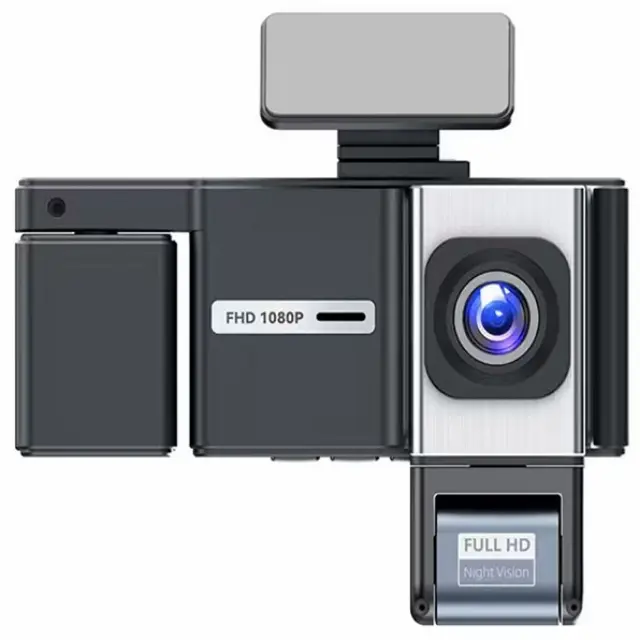 Κάμερα Αυτοκινήτου Dash Cam 4 Καναλιών – Full HD, Οθόνη 2″ IPS, Wi-Fi, G-Sensor και Καταγραφή 4 Φακών XM-204