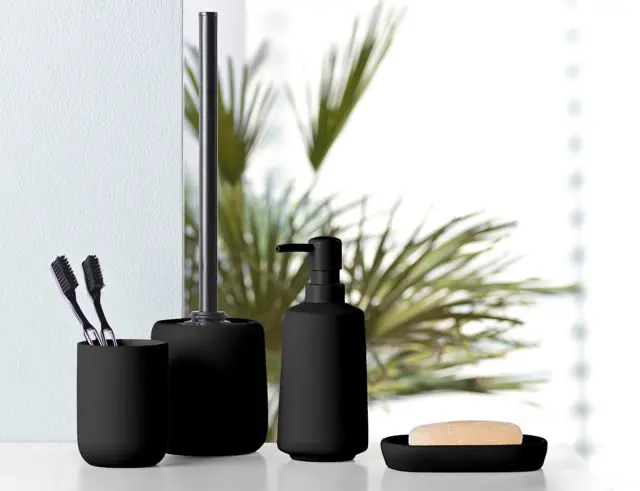 Πιγκάλ μπάνιου Ceralia Douceur d'intérieur με διαστάσεις 10.5x38.5cm - Black 2