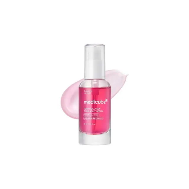 Medicube PDRN Pink Collagen Glow Jelly Serum Ενυδατικός και Αντιγηραντικός Ορός Προσώπου με PDRN και Κολλαγόνο, 30ml