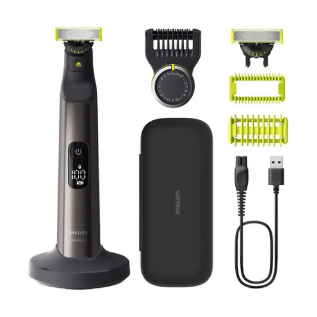 Philips OneBlade Pro 360 QP6652/61 Ξυριστική Μηχανή Προσώπου / Σώματος Επαναφορτιζόμενη