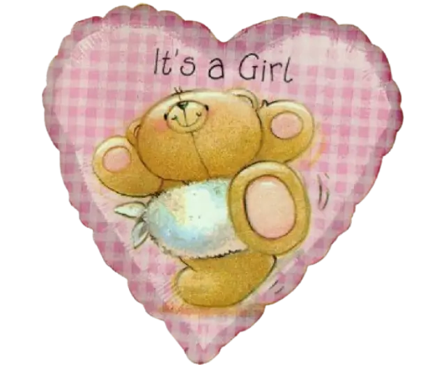 Μπαλόνι Φοιλ 18 Forever Friends- It’s A Girl / 46 εκ - Ασυσκεύαστο
