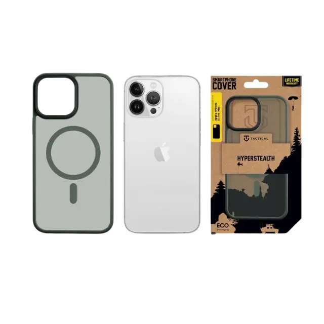 Tactical MagForce Hyperstealth Cover for Apple iPhone 13 Pro Max Forest Green 3
