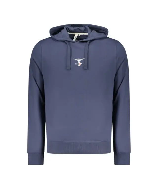 Accademia Militare - Ανδρική Μπλούζα Φούτερ Με Κουκούλα S6S669-5731-044 Μπλε Ναυτικό 2