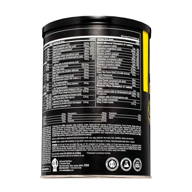 Universal Nutrition Animal Pak 30 Packs 3