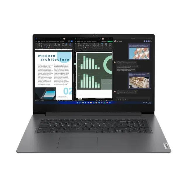 Lenovo V17 G4 IRU 17.3" IPS FHD (i5-13420H/16GB/512GB SSD/W11 Pro) Iron Grey (International English Keyboard) – έως 60 δόσεις