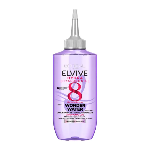 Hydra Hyaluronic Wonder Υγρό Conditioner Mε Υαλουρονικό Για Αφυδατωμένα Μαλλιά 200ml