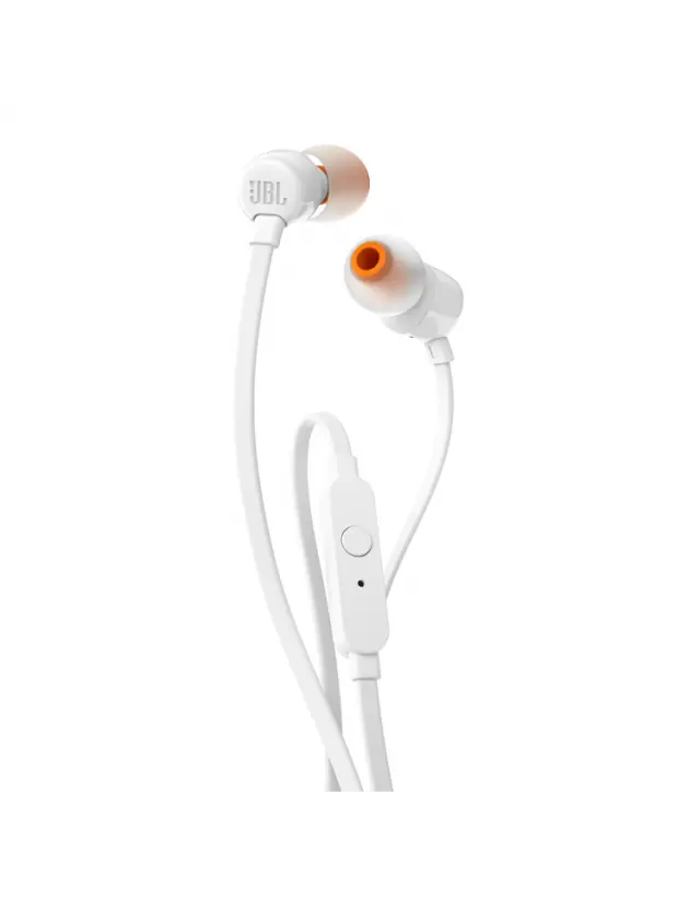 JBL T110 In-ear Handsfree Ακουστικά με Βύσμα 3.5mm Λευκό 2