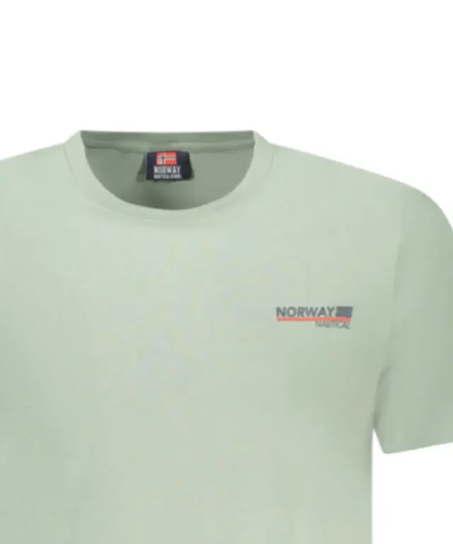 Norway Nautical School - Ανδρικό T-shirt Κοντομάνικο 856030-SAILOR Πράσινο 3