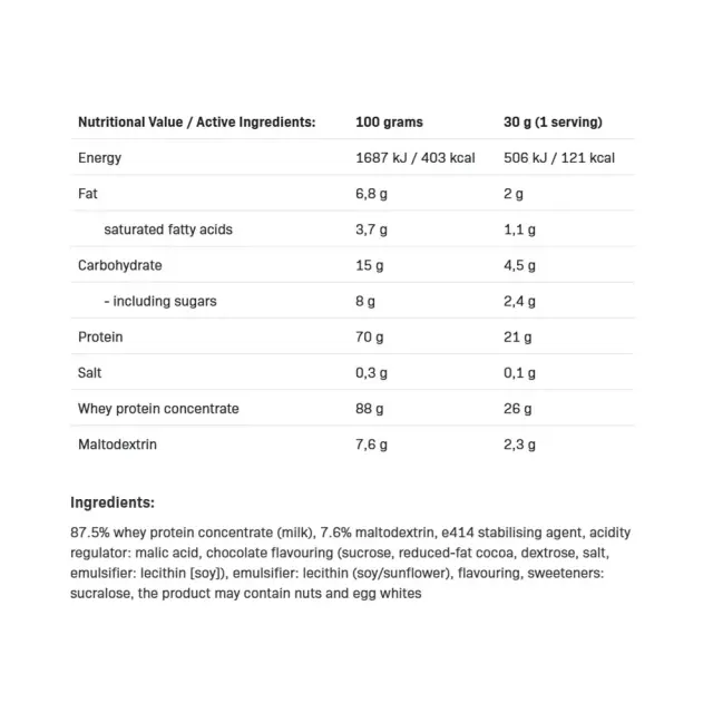 ALLNUTRITION Whey Protein Chocolate Banana, 2270 g 2