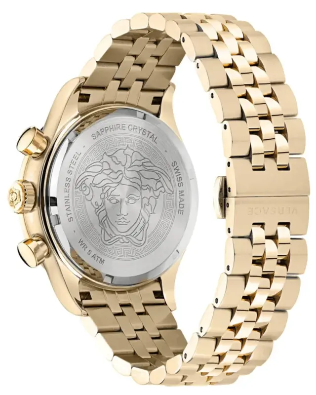 Versace Hellenyium Chrono VE2U01124 – Χρυσός χαρακτήρας με Swiss Made ακρίβεια - One Size 3