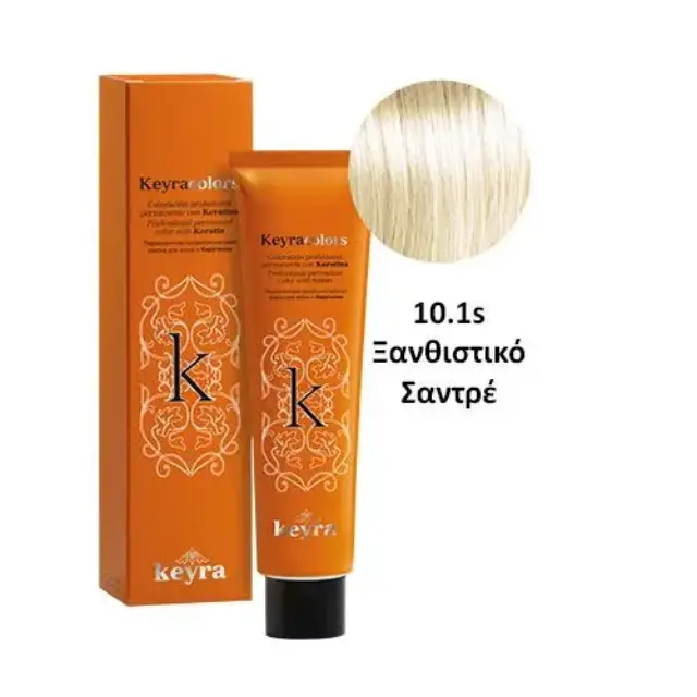 Keyra Επαγγελματική Βαφή Μαλλιών 100ml Νο10.1s-Ξανθιστικό Σαντρέ