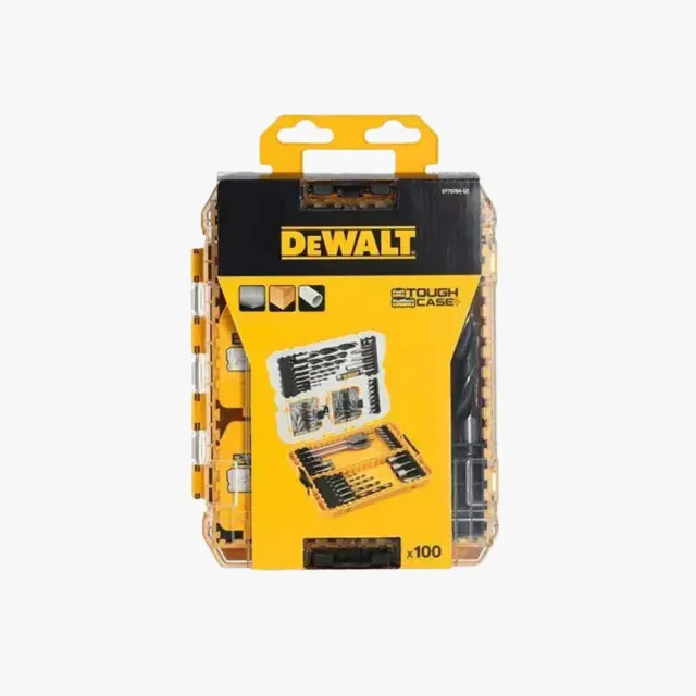 Dewalt DT70784 Σετ 100 Τρυπάνια με Εξάγωνο Στέλεχος για Ξύλο 3