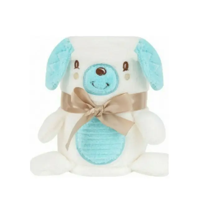 Kikka Boo Κουβέρτα Αγκαλιάς & Λίκνου 3D Puppy 75x100cm 31103020074
