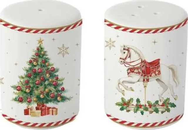 Easy Life Christmas Tale Σετ Αλατοπίπερο Πορσελάνη