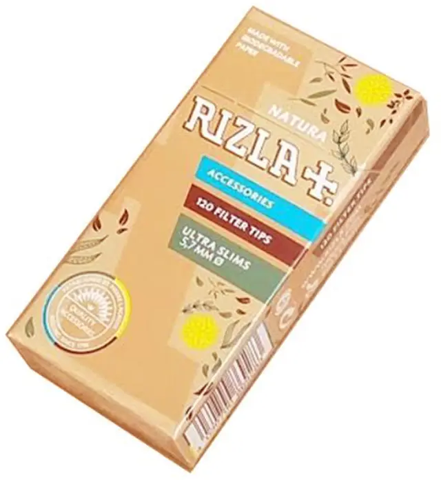 Rizla Natura Φιλτράκια - Ακατέργαστο - Ultra Slim