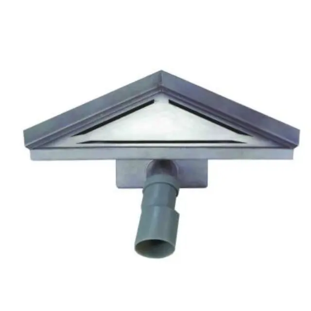 15-2525 SCARETO ANGOLO - ΚΑΝΑΛΙ ΓΩΝΙΑΣ L 25x25cm ST/ST304+ΣΙΦ Φ40/50# GLORIA