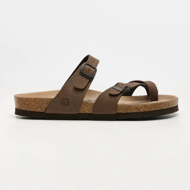 Genuins Πέδιλα Unisex HT Καφέ GEN/DUBLIN VEGAN MOCCA
