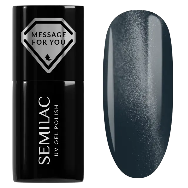 Semilac Ημιμόνιμο Βερνίκι 739 Teal Jelly Gloss 7ml