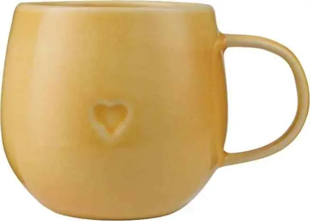 Maxwell & Williams Club Amore Snug Κούπα Κεραμική 460ml - Κίτρινο