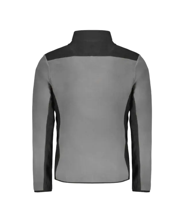 Norway Nautical School - Ανδρική Ζακέτα Φούτερ Fleece 849522-REVENT Γκρι 2