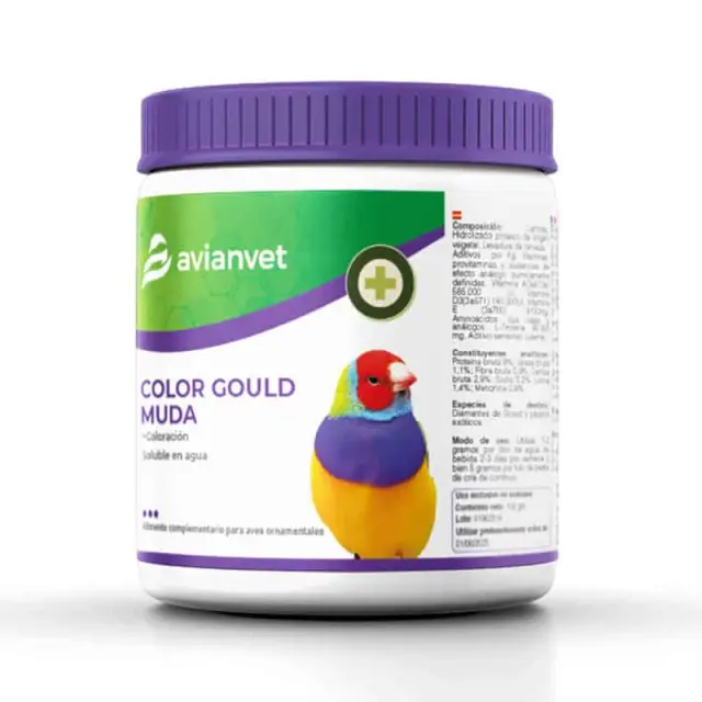 Avianvet Color Gould Muda - Ενίσχυση χρωματισμού Gouldian - 100g
