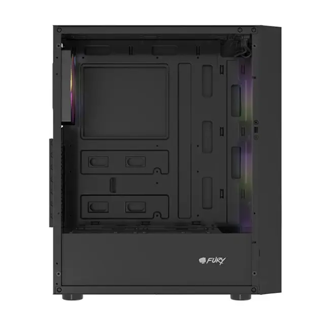 Fury PC Case Shobo SH8F ARGB Midi Tower Black (NFO-2402) 2