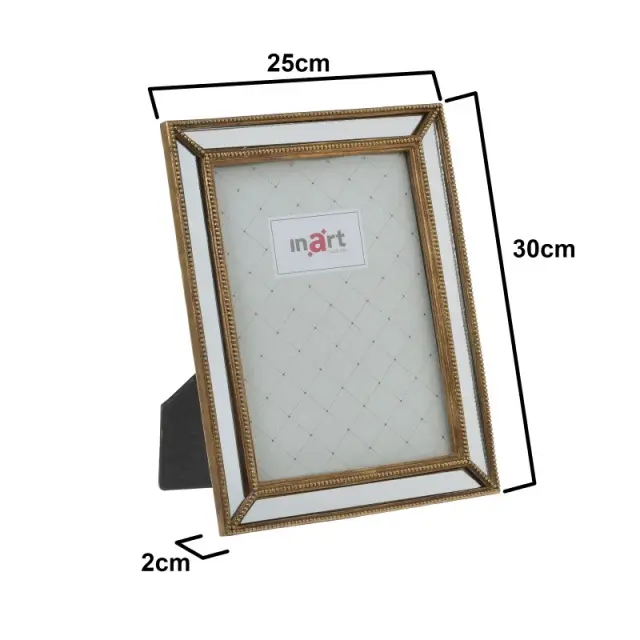 Κορνίζα Με Καθρέπτη Polyresin 20x25cm 3-30-446-0048 2