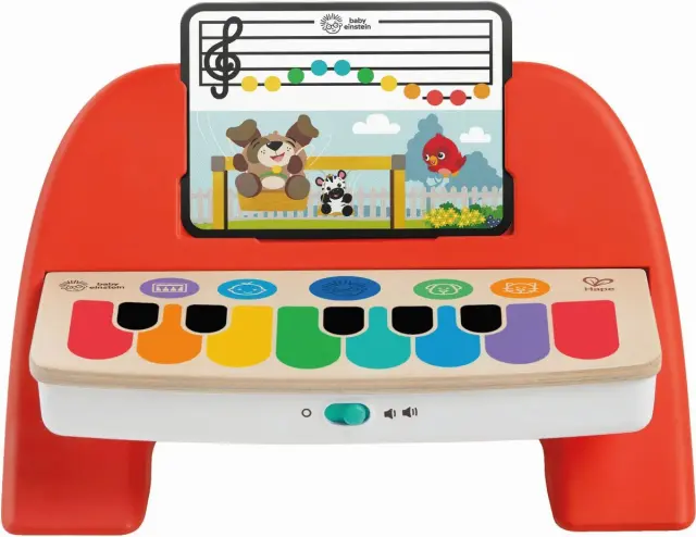 Hape Kids II Ξύλινο Magic Touch Piano Cal's First Melodies