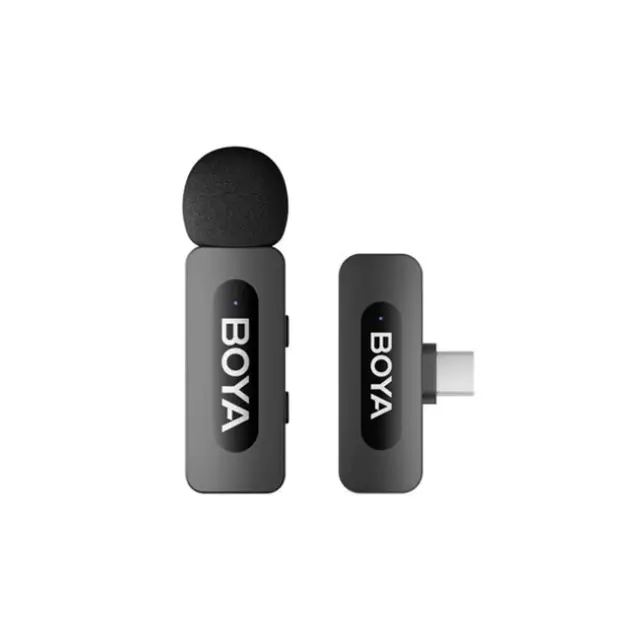 BOYA Μικρόφωνο BY-V20 V2.0 Wireless 2.4GHz Black