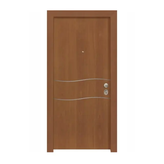 Θωρακισμένη πόρτα με επένδυση Laminate ΚΠ 117 Κατασκευαστική