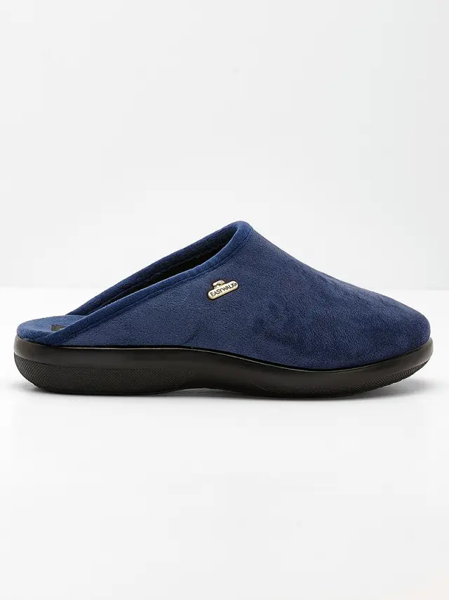 Easy Walk Παντόφλες Γυναικείο ύφασμα Μπλέ IGF/1791T BLU - 37 3