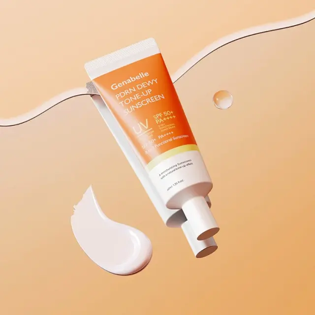 Genabelle PDRN Dewy Tone-Up Sunscreen Αντηλιακό Προσώπου με Χρώμα, 40ml 2