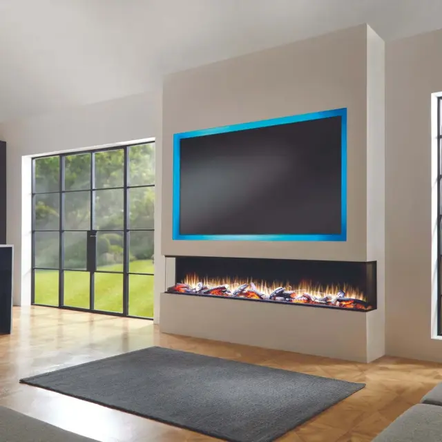 Charlton & Jenrick iRange i2200e Deep Ηλεκτρικό τζάκι 220cm 3