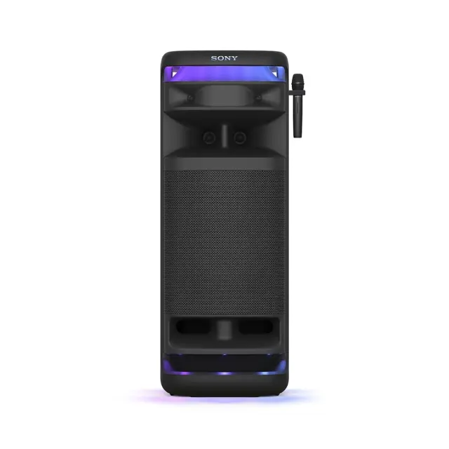 Sony Ηχείο Karaoke με Ασύρματο Μικρόφωνο και Εφέ Φωτισμού ULT TOWER 10 σε Μαύρο Χρώμα