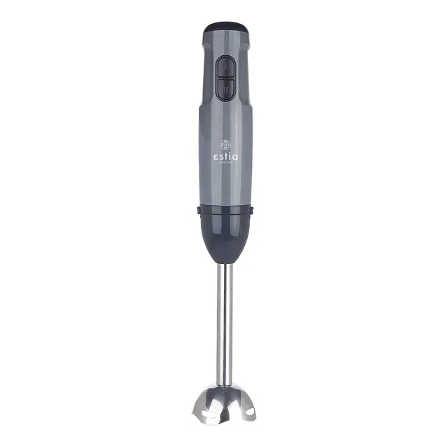 Estia Ραβδομπλέντερ Με 2 Λέπιδες Aroma 400W Grey Estia Ανοξείδωτο Ατσάλι